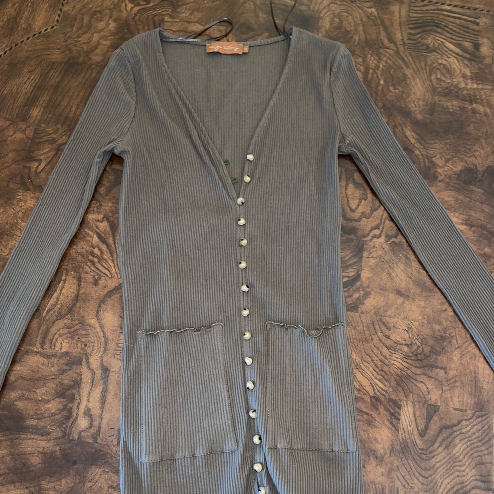 Dark Green Dress